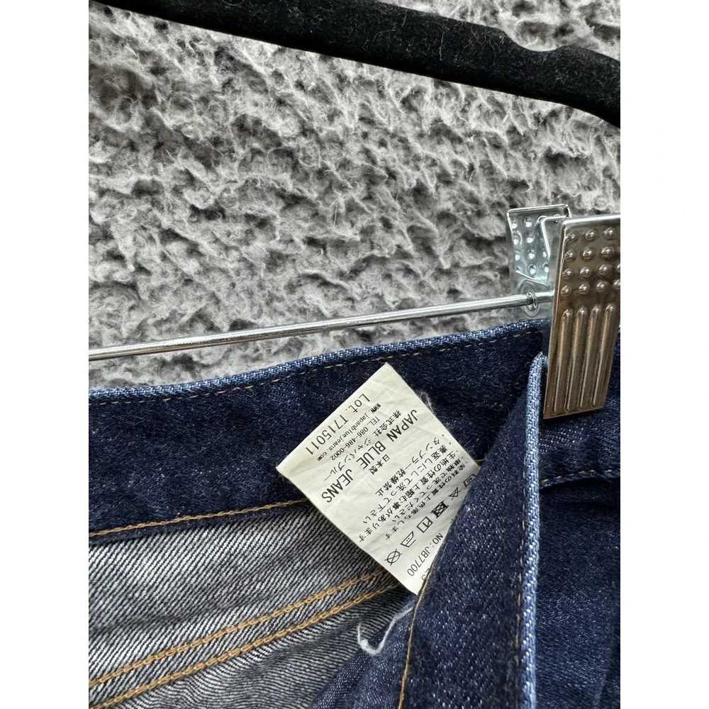 Japan Blue Jeans | 12oz 95% Cotton Selvedge‎ Denim Lot. JB7700 29x32 Blue